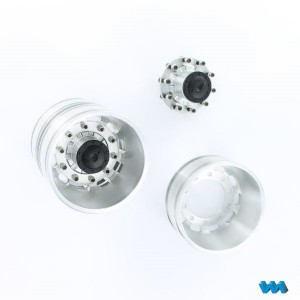 VEROMA 1/14 卡車用 315標準胎 鋁輪圈組 